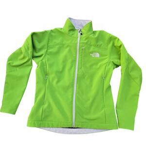 The North Face Women's Apex Bionic Soft Shell Jacket Lime Green Size Medium